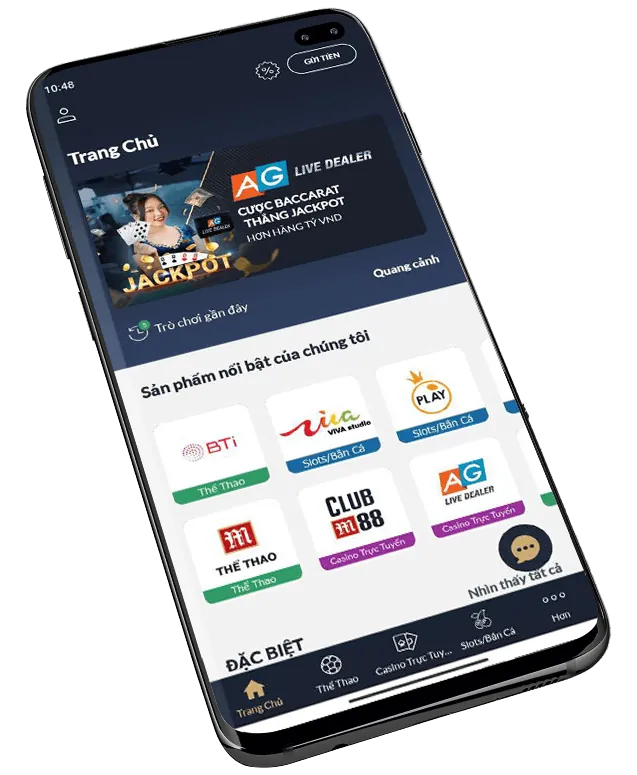 Đa dạng trò chơi trên ứng dụng 22vip